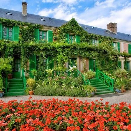 Maison Fleurs De Lys, Climatisee, Wifi Et Parking Privee Gratuit, Lave-Linge, Vernon Giverny Екстер'єр фото