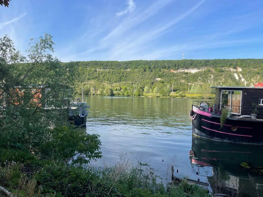 Maison Fleurs De Lys, Climatisee, Wifi Et Parking Privee Gratuit, Lave-Linge, Vernon Giverny Екстер'єр фото